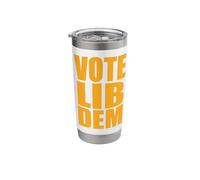 Liberal Democrats Vote Yellow General Election Vote Lib Dem Stainless Steel Insulated Tumbler