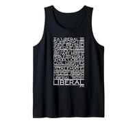 Liberal Politics for American Election Quote by JFK, Kennedy Tank Top