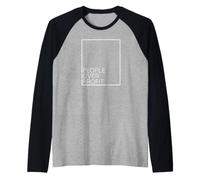 Liberal Progressive People Over Profit Raglan Baseball Tee