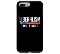 Liberalism Find a Cure Funny Political Meme Humor Graphic Case for iPhone 7 Plus/8 Plus