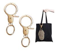 Liberate Multifunctional Hat Clip with Silicone Cover - Protect Baseball, Snapback, and Ponytail Caps from Falling - Travel Accessory - Gold