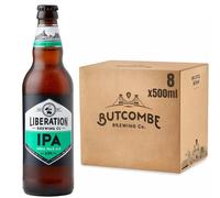 Liberation IPA Beer Bottles, Vegan Friendly, Crisp, Balanced, Crafted with Finest Hops and Malts, 8 x 500ml