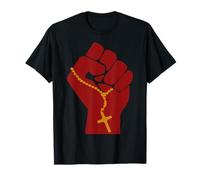 Liberation Theology - Fist Raised, Socialist, Left T-Shirt
