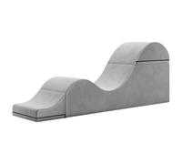 Liberator Aria Flip Chaise - adjustable tantra sofa furniture - 3-piece (grey)