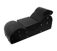Liberator Black Label Esse - Versatile 3-Piece Sex Sofa (Black)