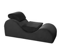 Liberator Esse Lounger - Versatile Black Sex Sofa