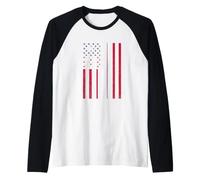 Liberia Flag America USA Liberian Roots Liberian Pride Raglan Baseball Tee