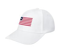 Liberia Flag Baseball Cap,Summer Adjustable Classic Low Profile Hat for Men Women,The Ultimate Accessory for Activies White