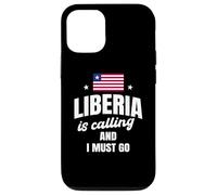 Liberia Is Calling And I Must Go Funny Liberian Saying Case for iPhone 12/12 Pro