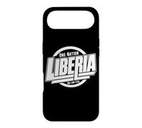 Liberia One Nation One Lone Star | Bold Liberia Typography Case for iPhone Air