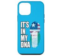 Liberian And Nigerian Mix DNA Heritage Flag Case for iPhone 12 mini