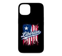 Liberian Vibes Distressed Flag | Liberia Pride Patriotic Case for iPhone 13