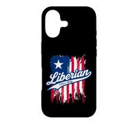 Liberian Vibes Distressed Flag | Liberia Pride Patriotic Case for iPhone 17