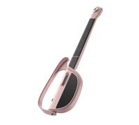 LiberLive C1 Stringless Smart Guitar, Foldable Travel Accompaniment Guitar, App Interactive Chord Sheets, Built-in Drum Machine & Bassline for Solo Performance, For Adults & Teens (Pink)