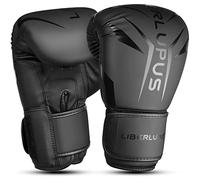 Liberlupus Boxing Training Gloves for Men & Women, Sparring Punching Gloves, Heavy Bag Workout Gloves for Boxing, Kickboxing, Muay Thai, MMA