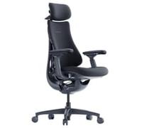 LiberNovo Omni Dynamic Ergonomic Chair - Midnight Black - 48cm