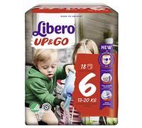Libero UP&GO 6 Pull-Up Baby Nappies - 16-26kg (8 Packs of 18)