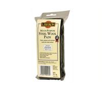 Libéron Steel Wool - Ideal For Delicate Surfaces - Cuts Back Between Coats - Cleans & Polishes Metals - Grade 0000 (Ultrafine) - 4x7g