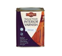 Liberon 044525 Natural Finish Interior Varnish Clear Matt 1 Litre Libelnfivcm