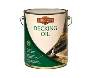 Liberon 069955 Decking Oil Medium Oak 5 Litre Libdomo5L
