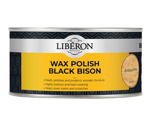 Liberon 069975 Wax Polish Black Bison Antique Pine 500Ml
