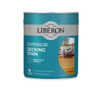 Liberon 126117 Superior Decking Stain Light Oak 2.5 Litre Lib126117