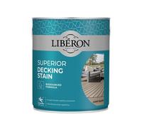 Liberon 126120 Superior Decking Stain Light Silver 2.5 Litre Lib126120