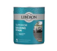 Liberon 126122 Superior Decking Stain Gun Metal 2.5 Litre Lib126122