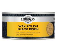 Libéron Wax Polish Black Bison Paste for Wood, Walnut, 500ml