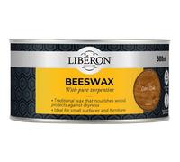 Liberon 126898 Beeswax Paste Dark Oak 500Ml Libbpd500N