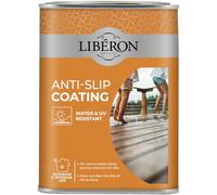 Libéron Anti-Slip Coating for Wood, Stone & Ceramic Tiles, 1L | Non-slip finish, UV & water resistant, Ideal for patios, softwood decking & utility rooms