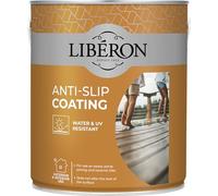 Libéron Anti-Slip Coating - UV & Water Resistant - for Decking, Steps & Patios - Outdoor Multi-Surface Protection - Clear Finish - 2.5L