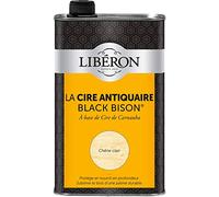 Libéron Antique Wax Black Bison Liquid, Light Oak 1L