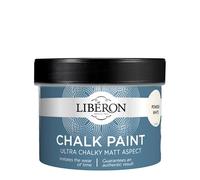 Libéron Chalk Paint - Vintage Matt Finish - High Coverage - Ideal for Upcycling - No Primer - Powder White Matt 250ml