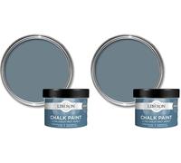 Libéron Chalk Paint - Vintage Matt Finish - High Coverage - Ideal for Upcycling - No Primer - Slate Grey Matt 250ml (Pack of 2)