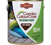 Liberon Decking Paint Light Brown 2.5 litre