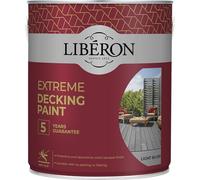 Liberon 126139 Extreme Decking Paint Light Silver 2.5 Litre