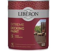Liberon Extreme Decking Paint Medium Brown 2.5L