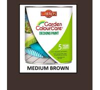 Liberon Extreme Garden Decking Paint - Medium Brown - 2.5 Litres