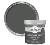 Libéron Furniture Paint - Casein-Based - Ultra Matt - High Coverage - Timeless Look - Ashes Matt 500ml