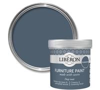 Libéron Furniture Paint - Casein-Based - Ultra Matt - High Coverage - Timeless Look - Thunderstorm Matt 500ml