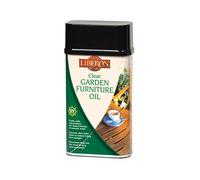 Liberon Garden Furniture Oil Clear Teak 500ml 1L UV Protect Exterior Wood Stain