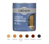 Liberon Superior Protection 8 Year Woodstain Light Oak Satin 750Ml 126144