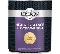 Liberon High Resistance Floor Varnish Clear Matt 2.5L