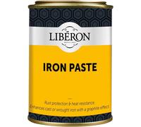 Liberon Iron Paste 250ml - Black Graphite Cast & Wrought Iron Metal Gate Reviver