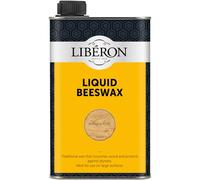 Libéron Liquid Beeswax with Pure Turpentine - Nourishes & Revives Interior Wood - Enhances Natural Character & Sheen - Ideal for Large Surfaces & Furniture - Antique Pine - 500ml