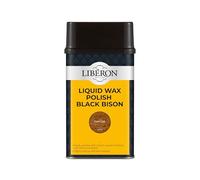 Liberon 126888 Liquid Wax Polish Black Bison Dark Oak 500Ml