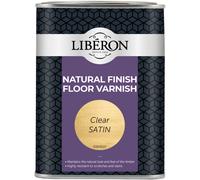 Liberon 126855 Natural Finish Floor Varnish Clear Satin 2.5 Litre