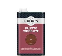 Libéron Palette Wood Dye for Interior Wood, Teak, 500ml | Water-based formula, Pefect for Hardwoods & Softwoods, Enhances natural wood grain, Intermixable colours