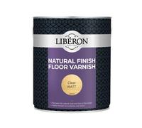 Liberon Premium Clear Matt Floor Varnish 2.5L - Water-Based Natural Finish